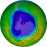 Antarctic Ozone 2011-10-23